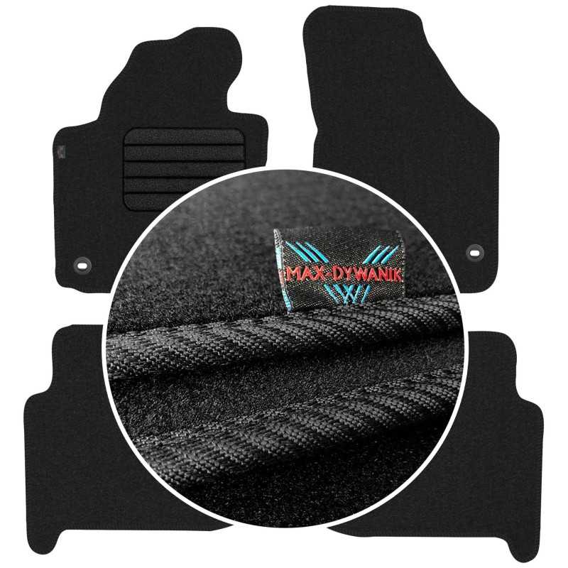 Volkswagen Touran I 5os 2003-2010 Veliūriniai kilimėliai MAX-DYWANIK