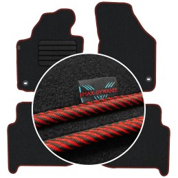 Volkswagen Touran I 5os 2003-2010 Veliūriniai kilimėliai MAX-DYWANIK