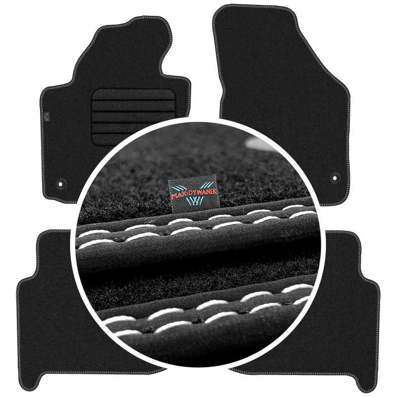 Volkswagen Touran I FL 5os 2010-2015 Veliūriniai kilimėliai MAX-DYWANIK