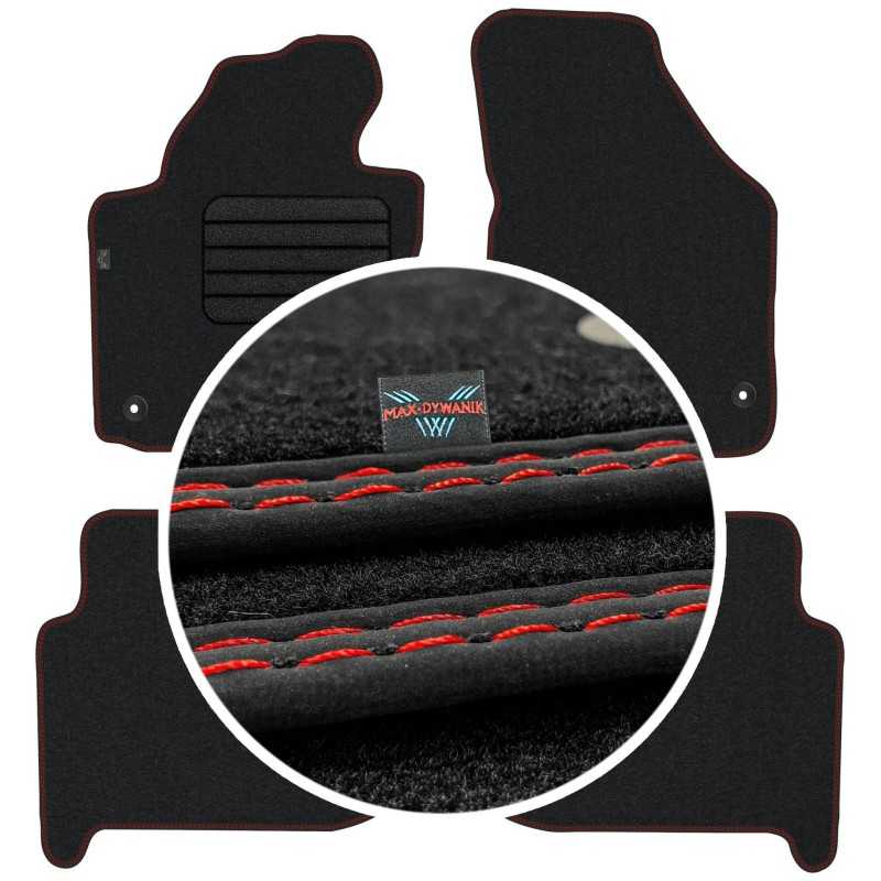 Volkswagen Touran I FL 5os 2010-2015 Veliūriniai kilimėliai MAX-DYWANIK