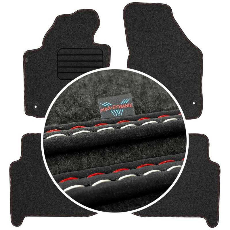 Volkswagen Touran I FL 5os 2010-2015 Veliūriniai kilimėliai MAX-DYWANIK