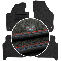 Volkswagen Touran I FL 5os 2010-2015 Veliūriniai kilimėliai MAX-DYWANIK