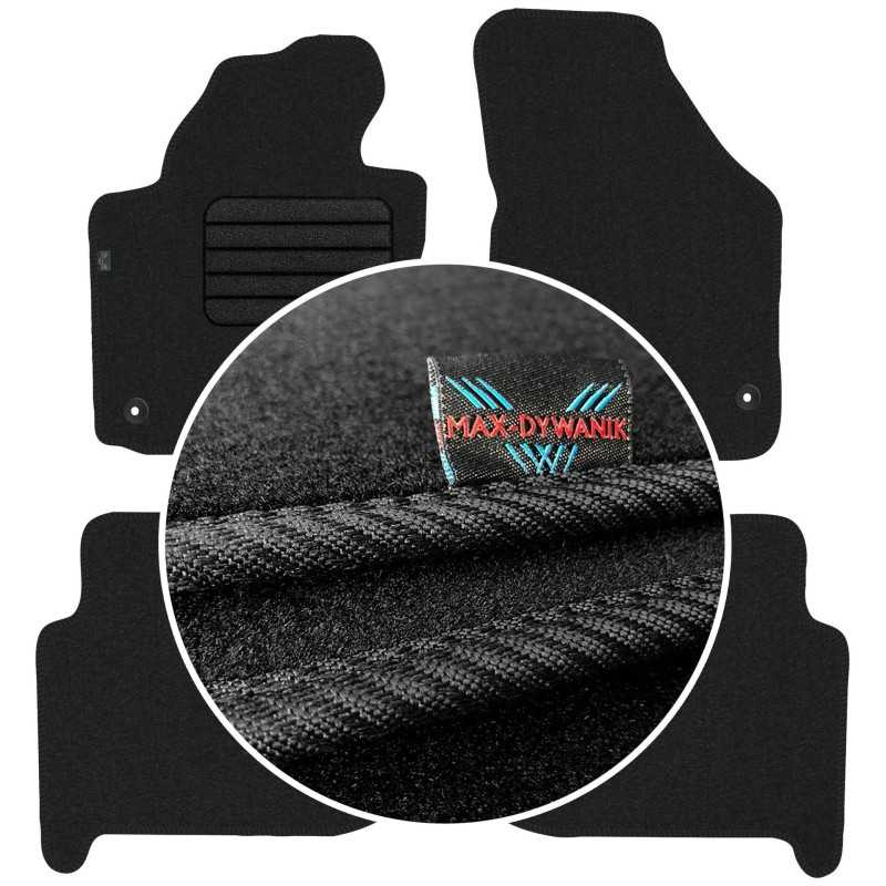 Volkswagen Touran I FL 5os 2010-2015 Veliūriniai kilimėliai MAX-DYWANIK