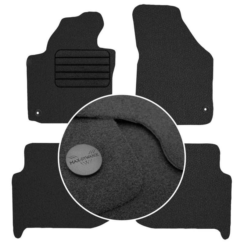 Volkswagen Touran I FL 5os 2010-2015 Veliūriniai kilimėliai MAX-DYWANIK