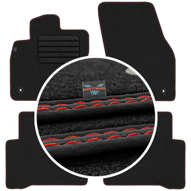 Volkswagen Touran II 5 vietų 2015- Veliūriniai kilimėliai MAX-DYWANIK