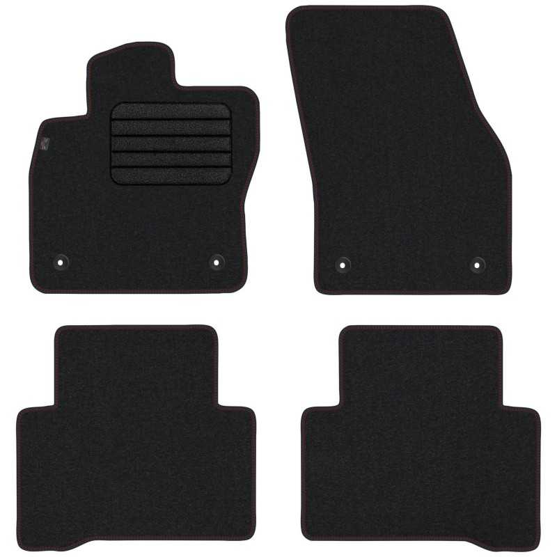 Volkswagen Touran II 5 vietų 2015- Veliūriniai kilimėliai MAX-DYWANIK