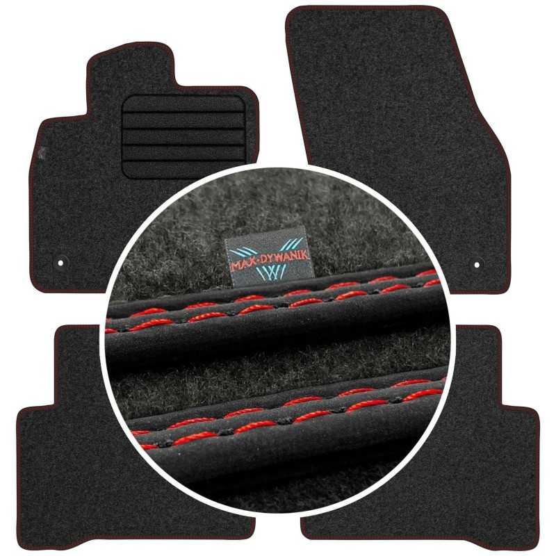 Volkswagen Touran II 5 vietų 2015- Veliūriniai kilimėliai MAX-DYWANIK