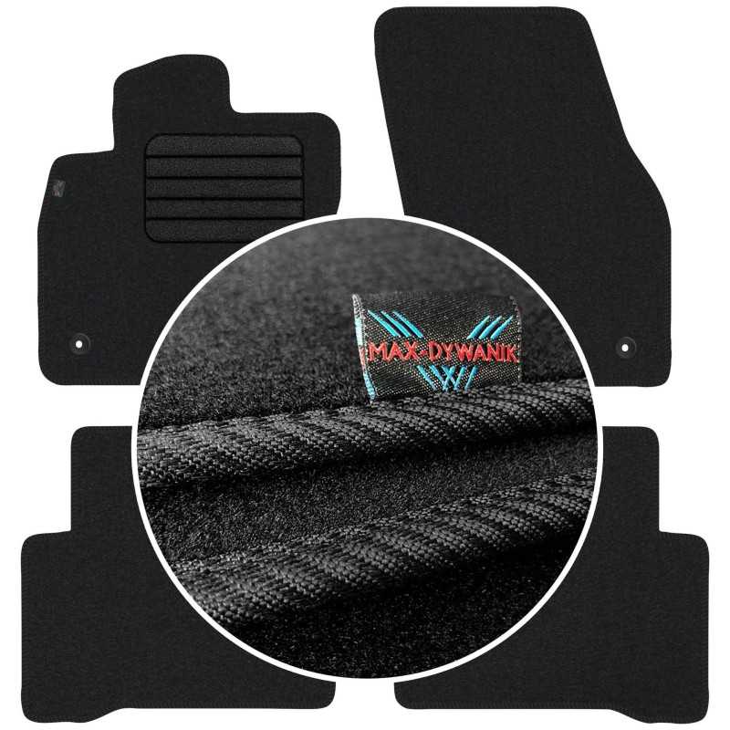 Volkswagen Touran II 5 vietų 2015- Veliūriniai kilimėliai MAX-DYWANIK