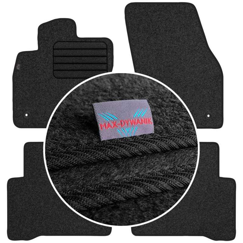 Volkswagen Touran II 5 vietų 2015- Veliūriniai kilimėliai MAX-DYWANIK