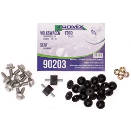 Volkswagen Transporter T4 1990-2003 Variklio dangtelio laikikliai ROMIX 90203