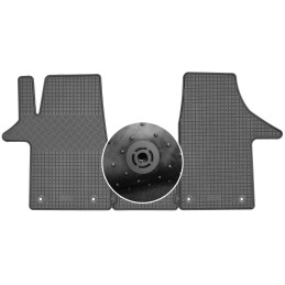 Volkswagen Transporter T6 Caravelle 3 vietų 2015-2021 Guminiai kilimėliai RIGUM 902778