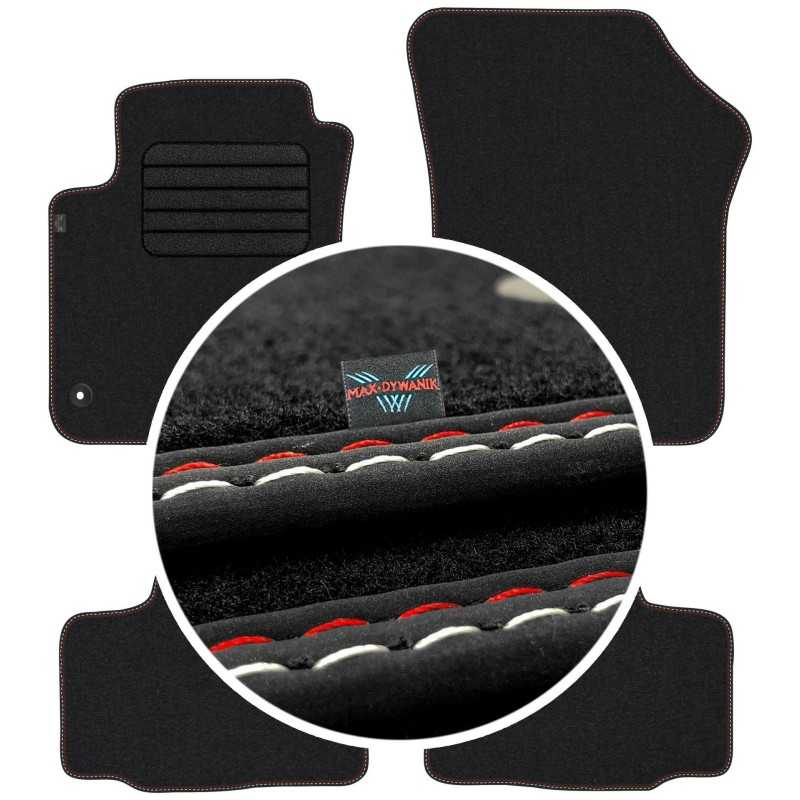 Volkswagen Up 2012-2020 Veliūriniai kilimėliai MAX-DYWANIK