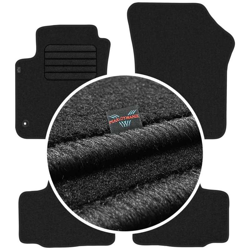 Volkswagen Up 2012-2020 Veliūriniai kilimėliai MAX-DYWANIK