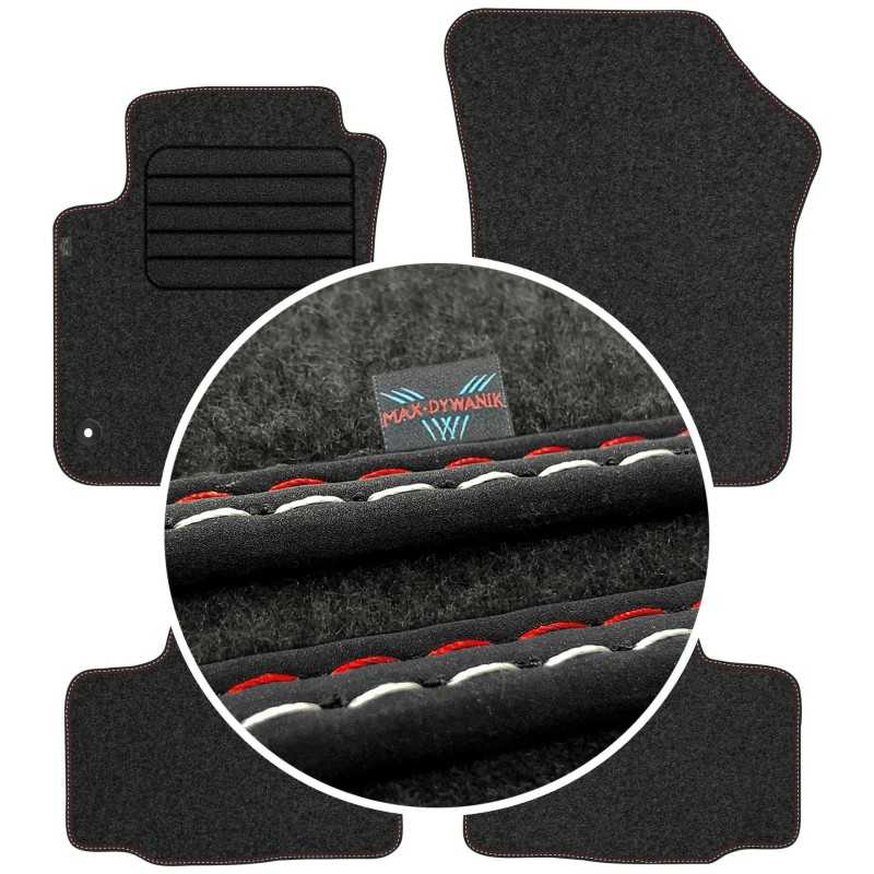Volkswagen Up 2012-2020 Veliūriniai kilimėliai MAX-DYWANIK