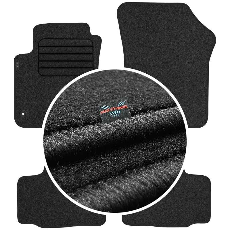 Volkswagen Up 2012-2020 Veliūriniai kilimėliai MAX-DYWANIK