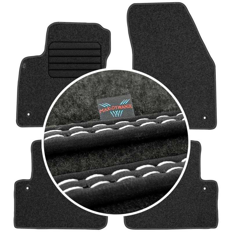 Volvo S40 II 2004-2012 Veliūriniai kilimėliai MAX-DYWANIK