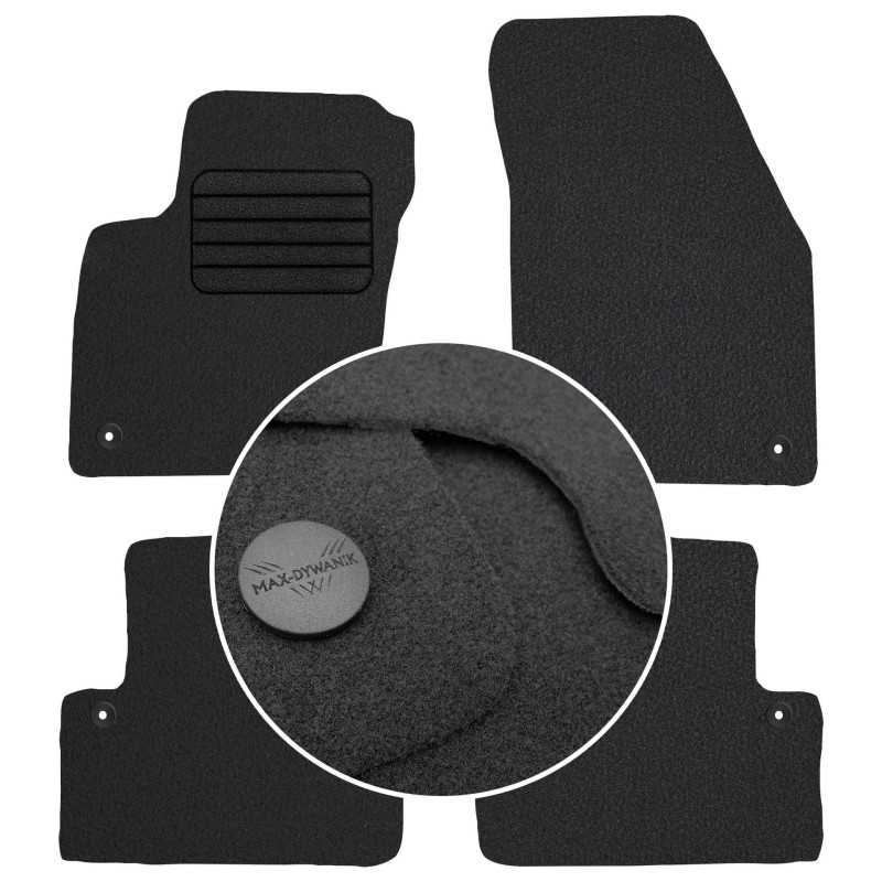 Volvo S40 II 2004-2012 Veliūriniai kilimėliai MAX-DYWANIK