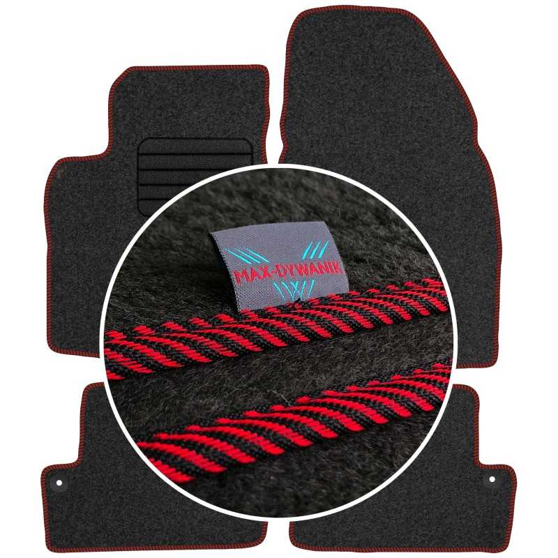 Volvo S60 I 2000-2010 Veliūriniai kilimėliai MAX-DYWANIK