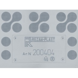 Volvo S60 II 2010-2018 m. guminiai kilimėliai REZAW GREY 200404/S