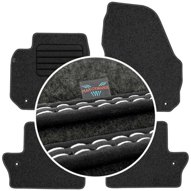 Volvo S60 II 2010-2018 Veliūriniai kilimėliai MAX-DYWANIK