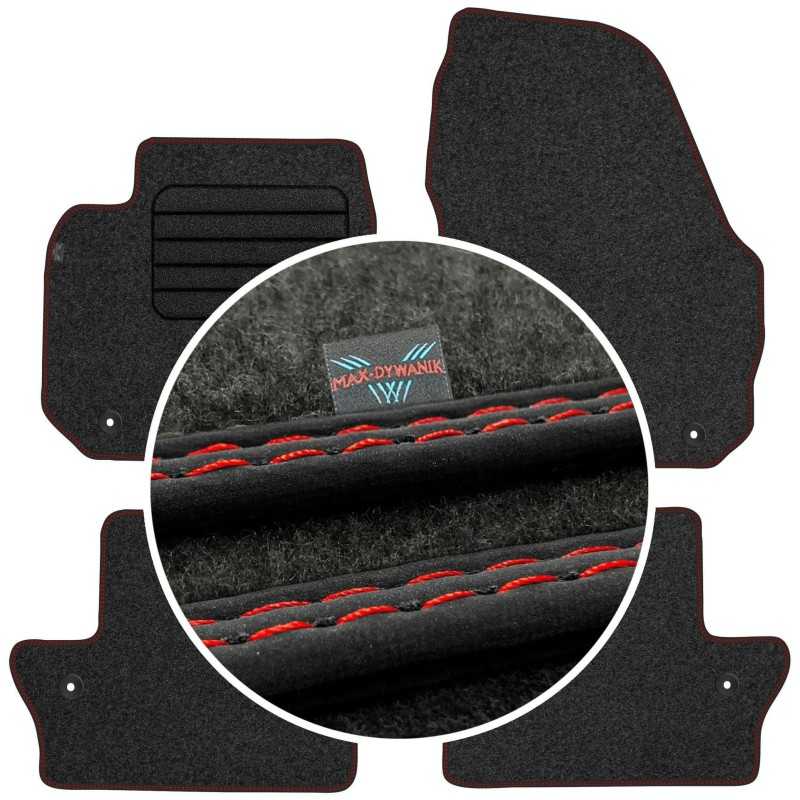 Volvo S60 II 2010-2018 Veliūriniai kilimėliai MAX-DYWANIK