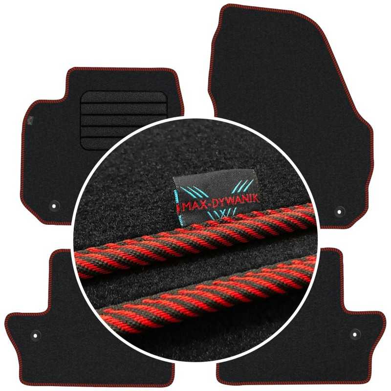 Volvo S60 II 2010-2018 Veliūriniai kilimėliai MAX-DYWANIK