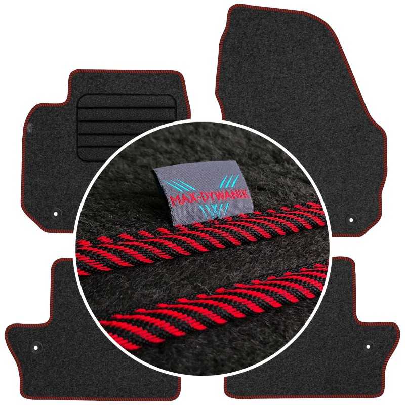 Volvo S60 II 2010-2018 Veliūriniai kilimėliai MAX-DYWANIK