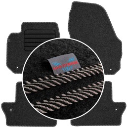 Volvo S60 II 2010-2018 Veliūriniai kilimėliai MAX-DYWANIK