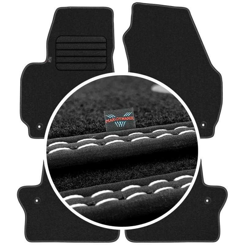 Volvo S80 II 2006-2016 Veliūriniai kilimėliai MAX-DYWANIK