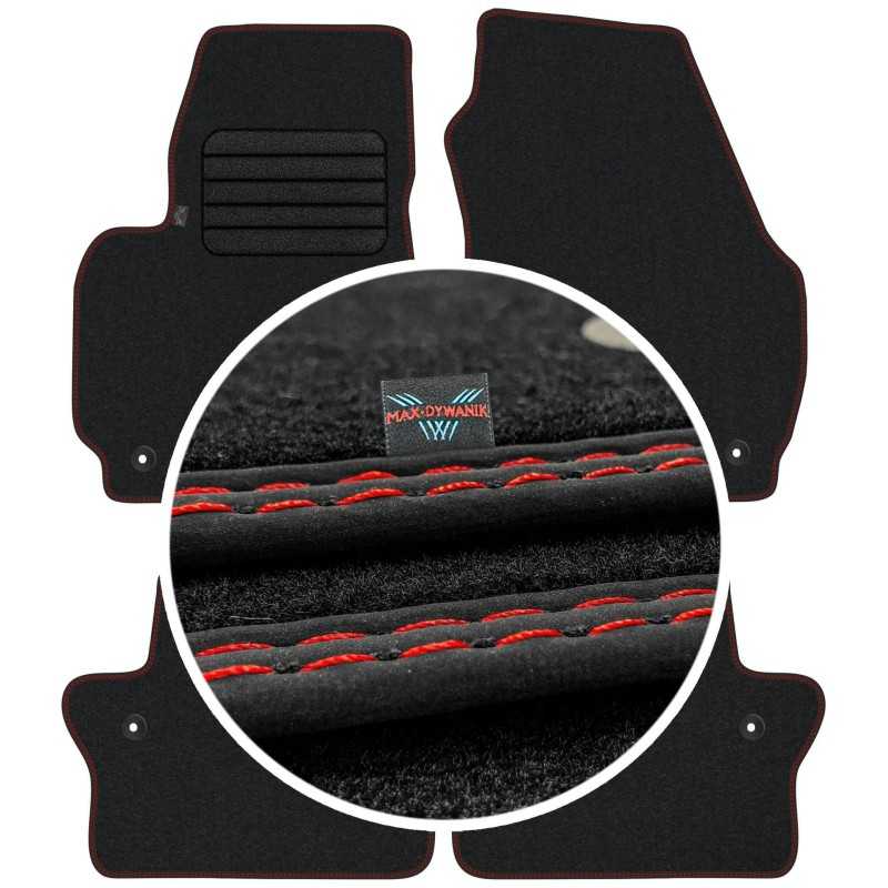 Volvo S80 II 2006-2016 Veliūriniai kilimėliai MAX-DYWANIK