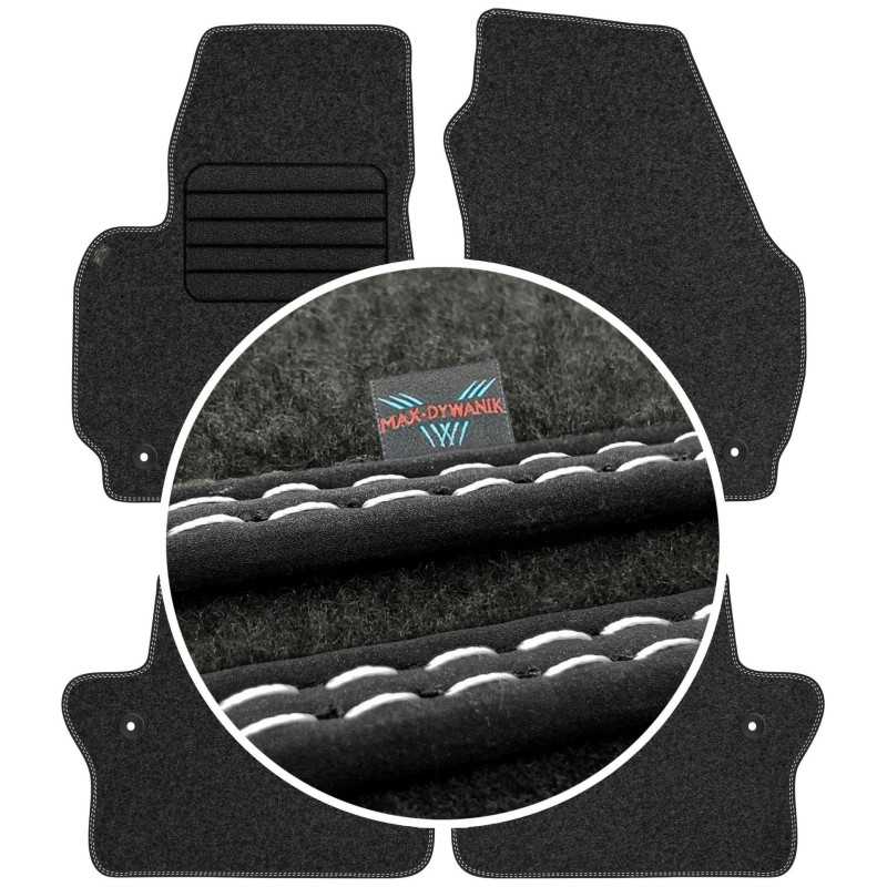 Volvo S80 II 2006-2016 Veliūriniai kilimėliai MAX-DYWANIK