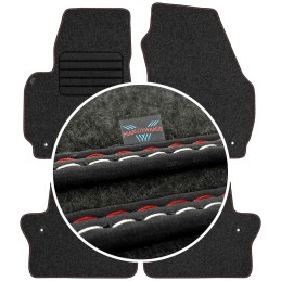 Volvo S80 II 2006-2016 Veliūriniai kilimėliai MAX-DYWANIK