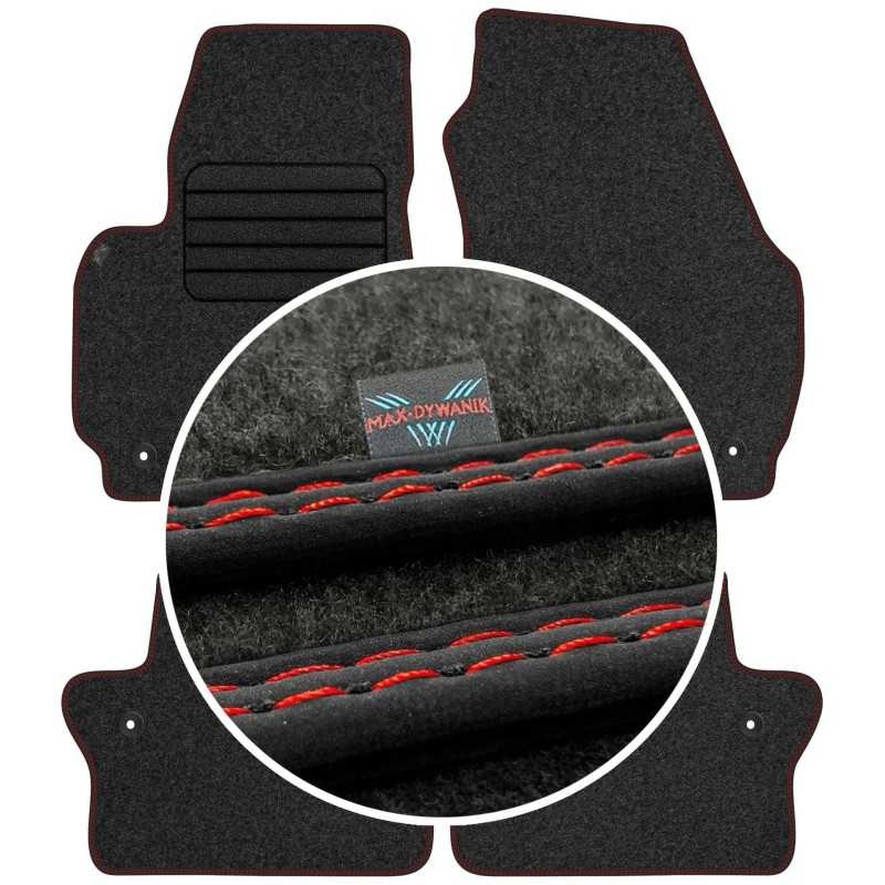 Volvo S80 II 2006-2016 Veliūriniai kilimėliai MAX-DYWANIK