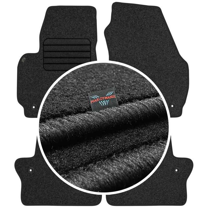 Volvo S80 II 2006-2016 Veliūriniai kilimėliai MAX-DYWANIK