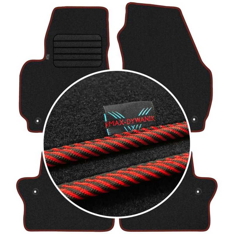 Volvo S80 II 2006-2016 Veliūriniai kilimėliai MAX-DYWANIK