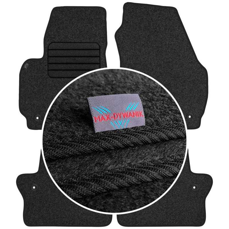 Volvo S80 II 2006-2016 Veliūriniai kilimėliai MAX-DYWANIK
