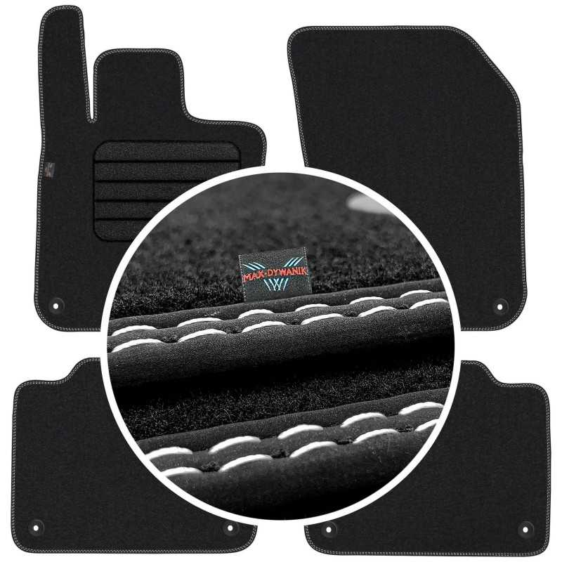 Volvo S90 2016- MAX-DYWANIK veliūriniai kilimėliai