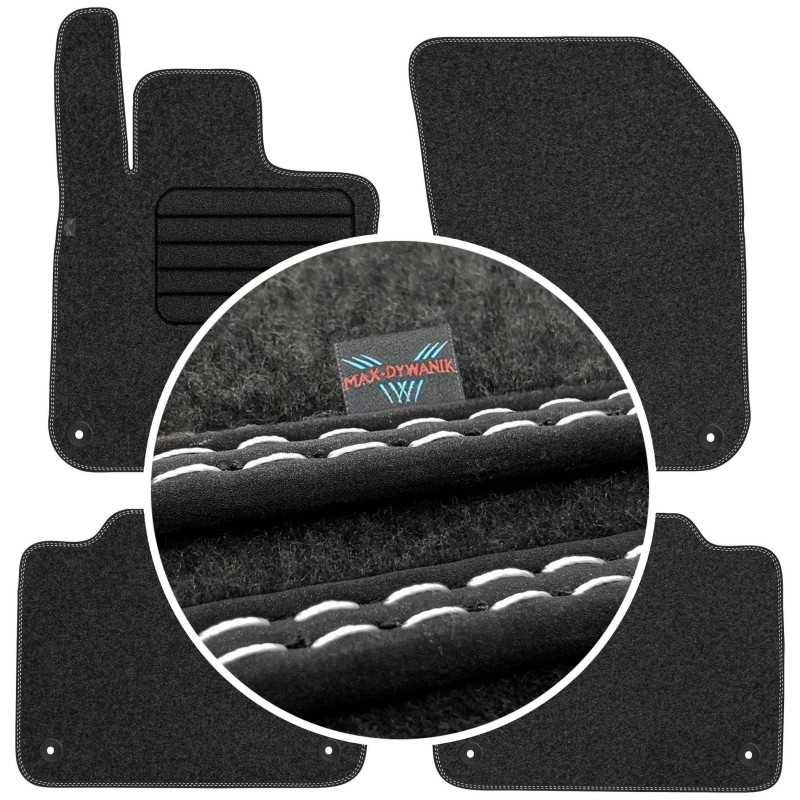 Volvo S90 2016- MAX-DYWANIK veliūriniai kilimėliai