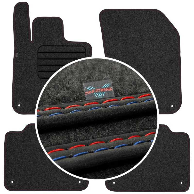 Volvo S90 2016- MAX-DYWANIK veliūriniai kilimėliai