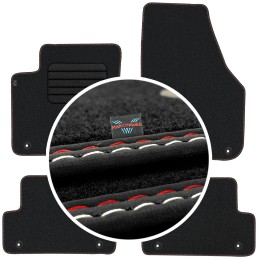 Volvo V40 2012-2019 Veliūriniai kilimėliai MAX-DYWANIK