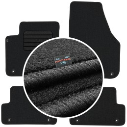 Volvo V40 2012-2019 Veliūriniai kilimėliai MAX-DYWANIK