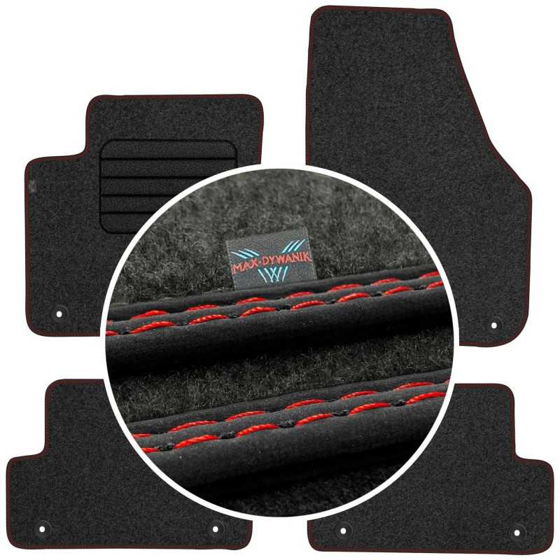 Volvo V40 2012-2019 Veliūriniai kilimėliai MAX-DYWANIK