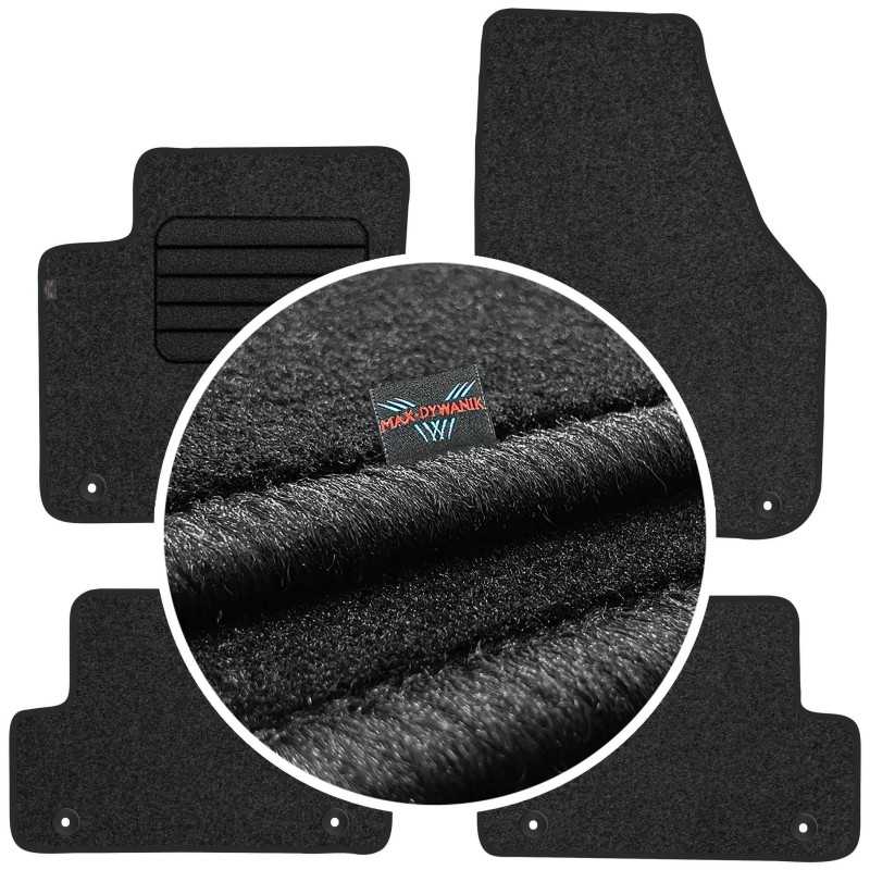 Volvo V40 2012-2019 Veliūriniai kilimėliai MAX-DYWANIK