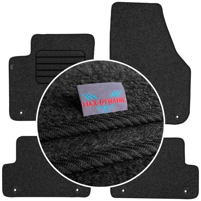 Volvo V40 2012-2019 Veliūriniai kilimėliai MAX-DYWANIK