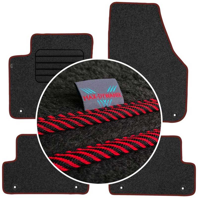 Volvo V40 2012-2019 Veliūriniai kilimėliai MAX-DYWANIK