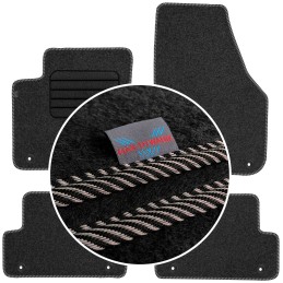 Volvo V40 2012-2019 Veliūriniai kilimėliai MAX-DYWANIK