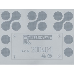 Volvo V40 I 1995-2004 m. guminiai kilimėliai REZAW GREY 200401/S