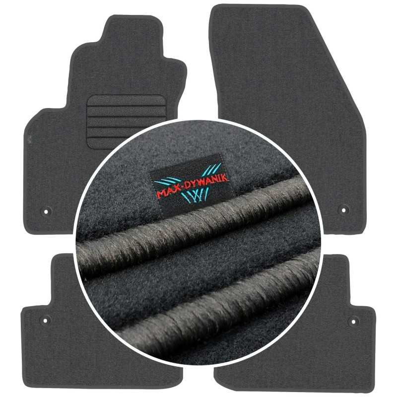 Volvo V50 2004-2012 Veliūriniai kilimėliai MAX-DYWANIK