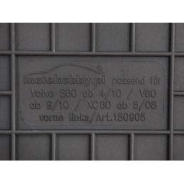 Volvo V60 2011- MOTOHOBBY FRONT guminiai kilimėliai 150905/2