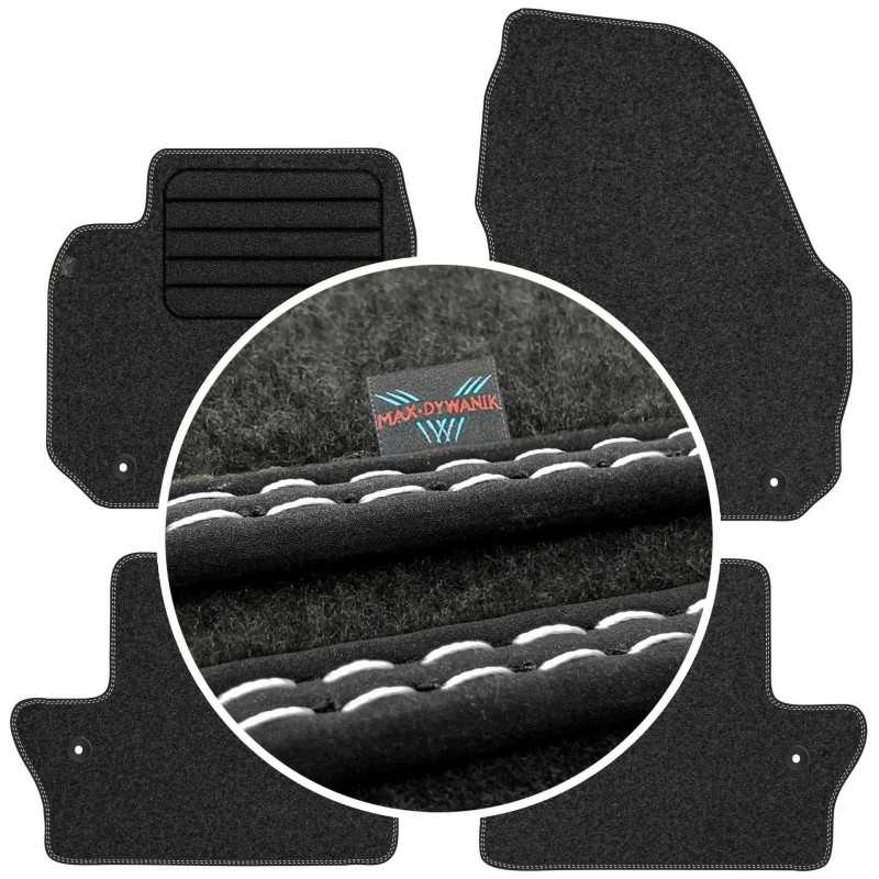 Volvo V60 I 2011-2018 Veliūriniai kilimėliai MAX-DYWANIK